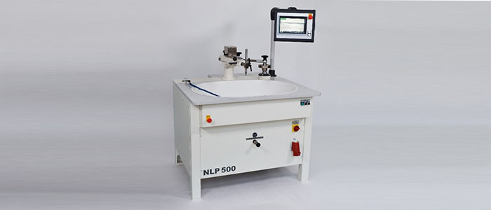 NC- und CNC-gesteuerte Läpp- und Poliermaschinen mit Polierhebel